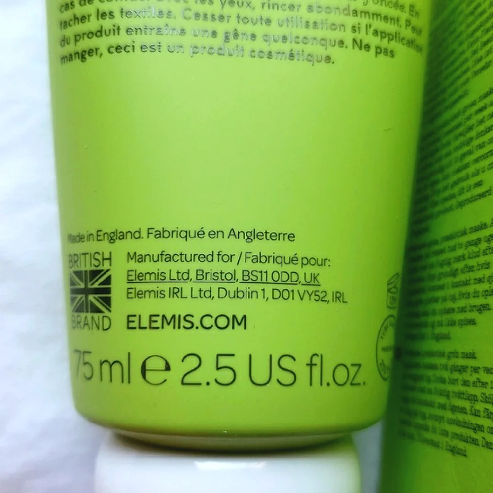 Elemis Superfood Vital Veggie Mask 2.5 oz  75 ml Full Size